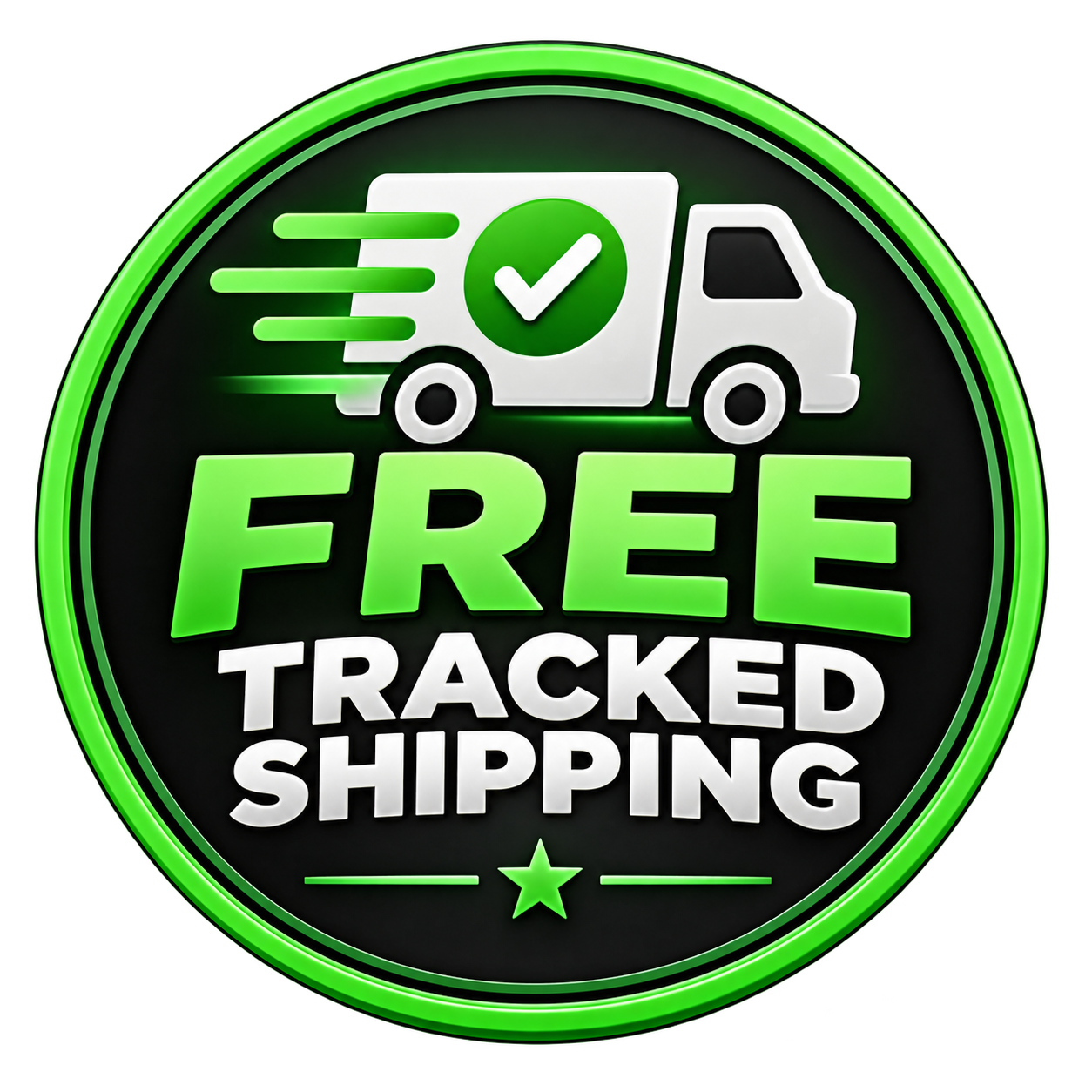 Free Tracked Shipping
