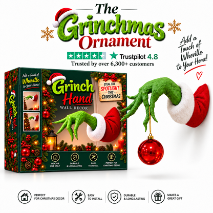 The Grinchmas Ornament - A Christmas Decoration