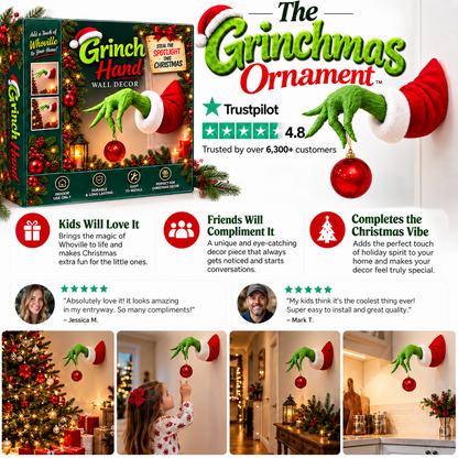The Grinchmas Ornament - A Christmas Decoration